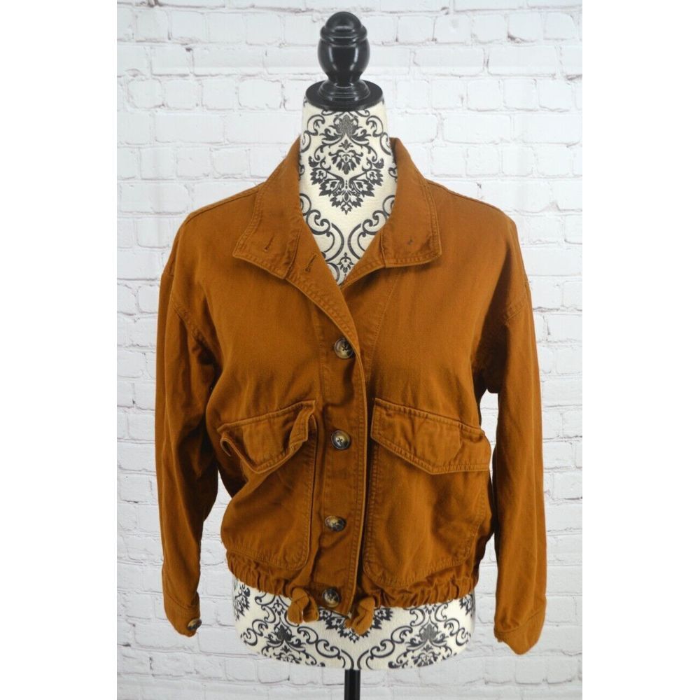 MADEWELL‎ Women's Beachmont Jacket SIZE XS Dried Cedar - Picture 2 of 7